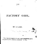"The Factory Girl" by Sarah Savage