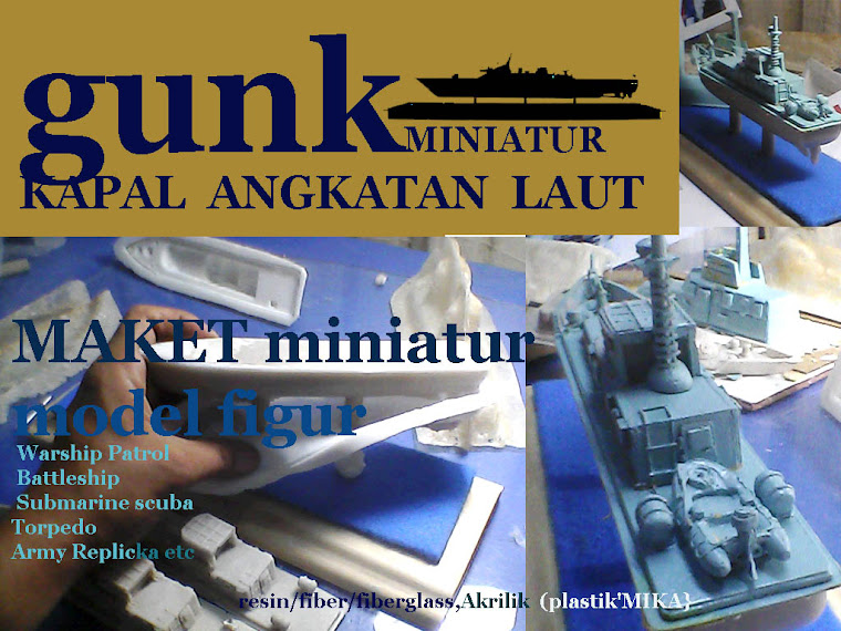 MAKET  miniatur  model  figur