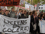 manifestation vers ministère mardi 1 avril 2008