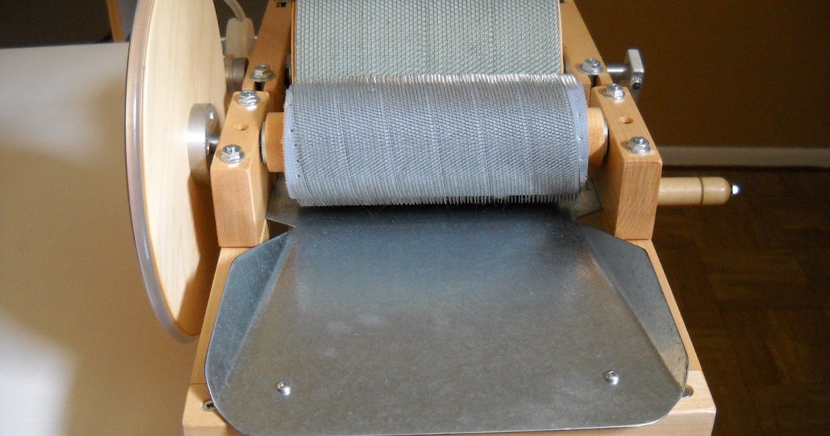 Wool lovefunctional fiber art Drum Carder TutorialEquipment