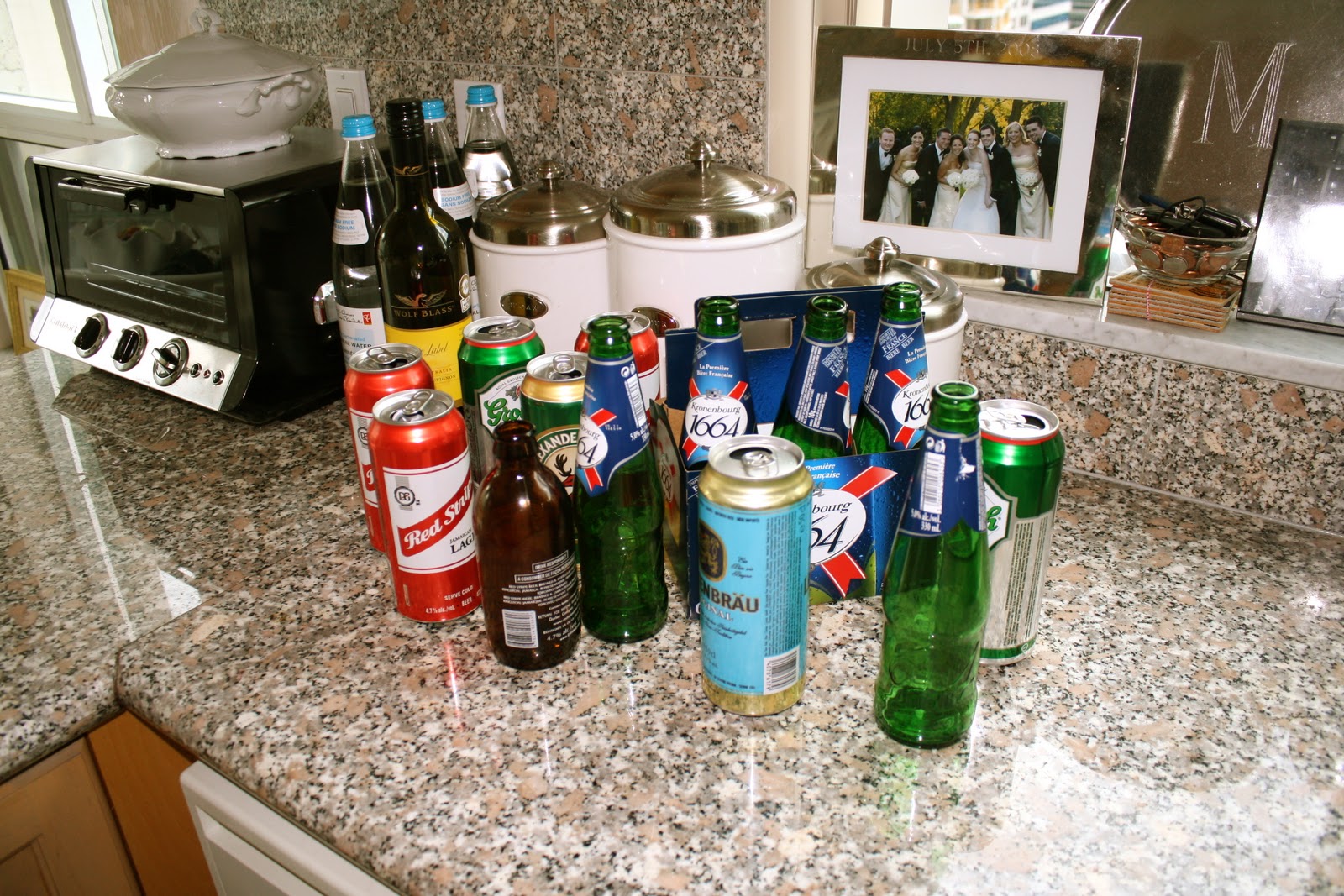 Simcoe Street Beer Bottle Turned Dish Soap Bottle/Oil Cruet