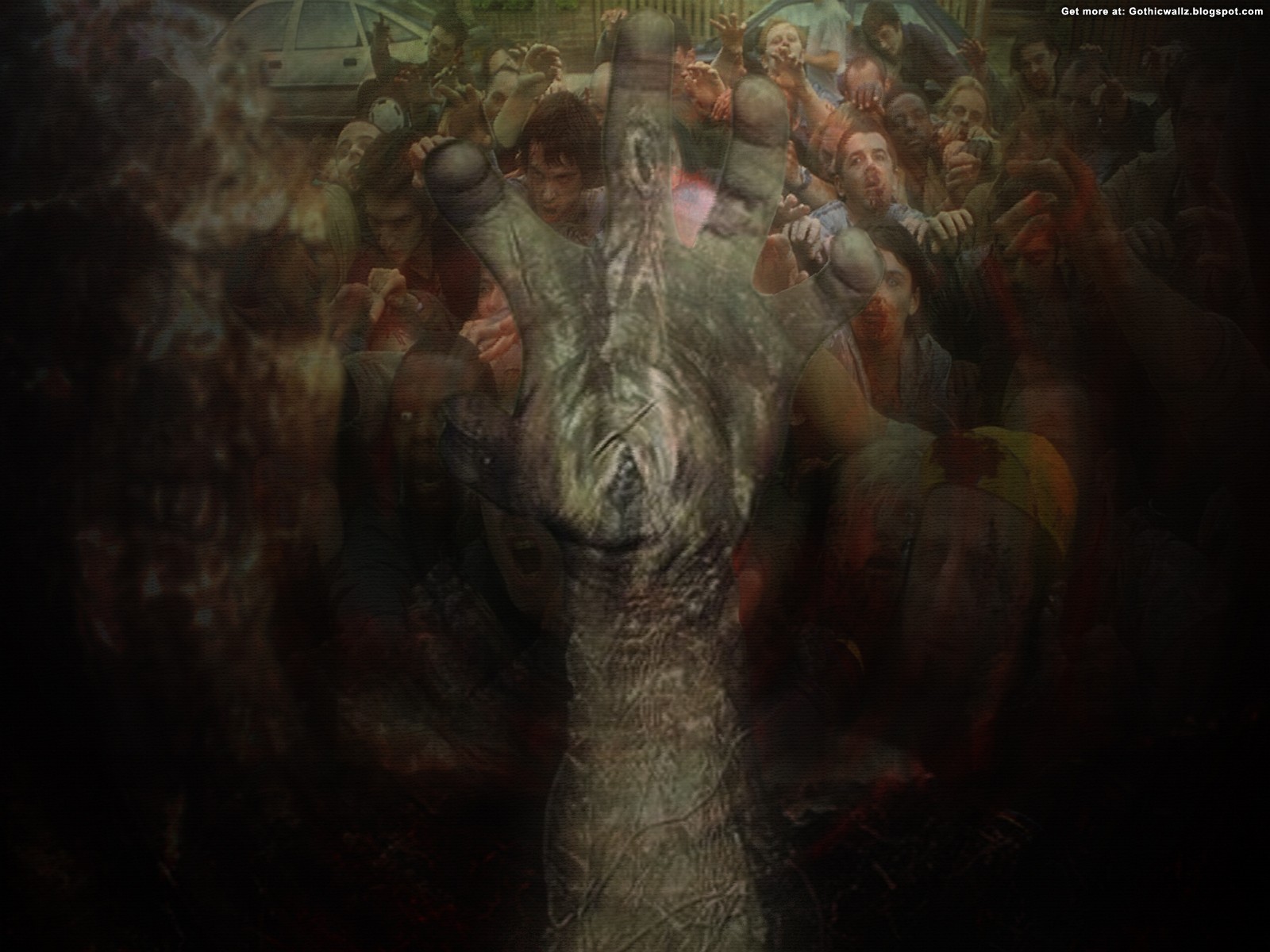 zombie | Gothic Wallpaper Download
