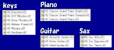 Hispasonic sampled serie SoundFont Hispasonic sampled serie SoundFont