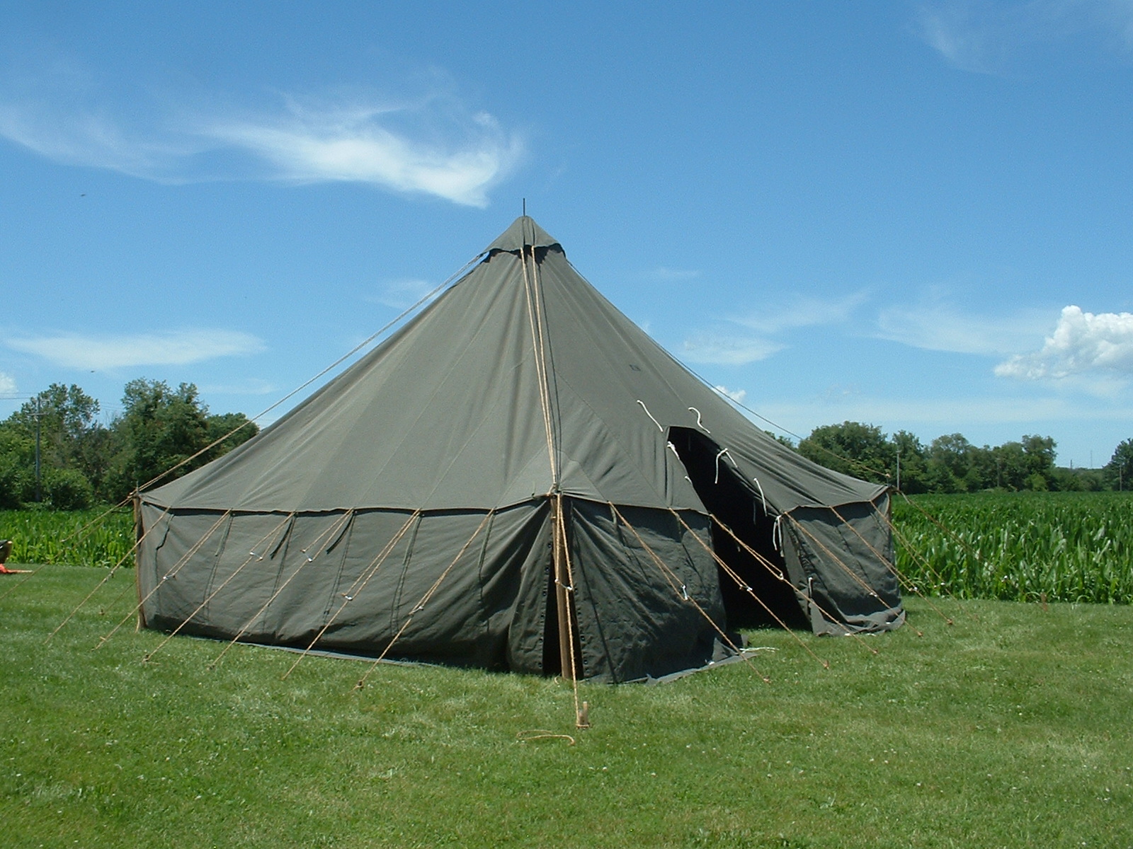 Armbruster Tent Maker 1934 Pyramidal Tent from Armbruster