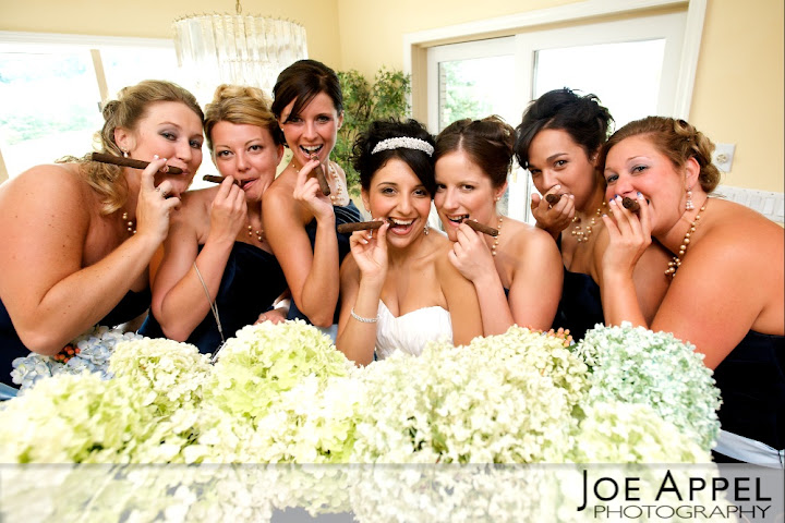 Bride with Cigars