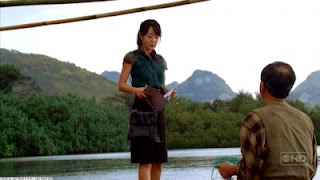 I shouldn't have worn high heels on this dock.