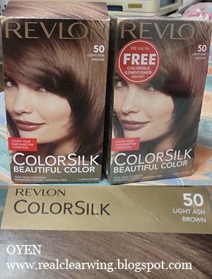 Clearwing Revlon Colorsilk Light Ash Brown
