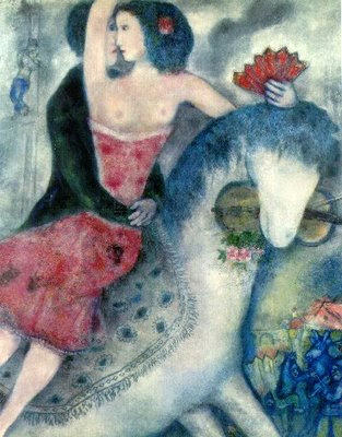 Galeria Celestial y otros mundos... Equestrienne,+1931+(Chagall+Gallery)