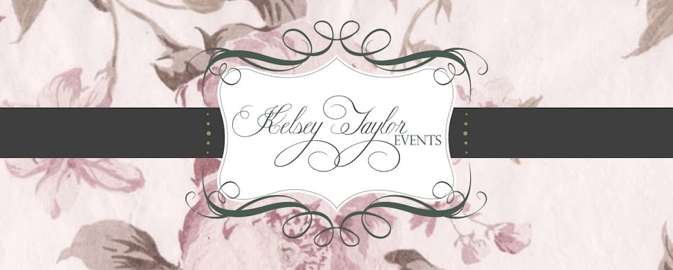 Kelsey Taylor Events Blog: Creative Wedding and Event Ideas and Inspiration