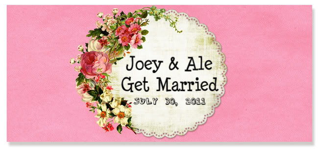 Joey and Ale Get Married