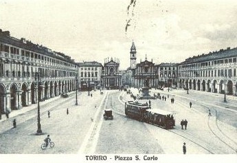 Piazza San Carlo 1931