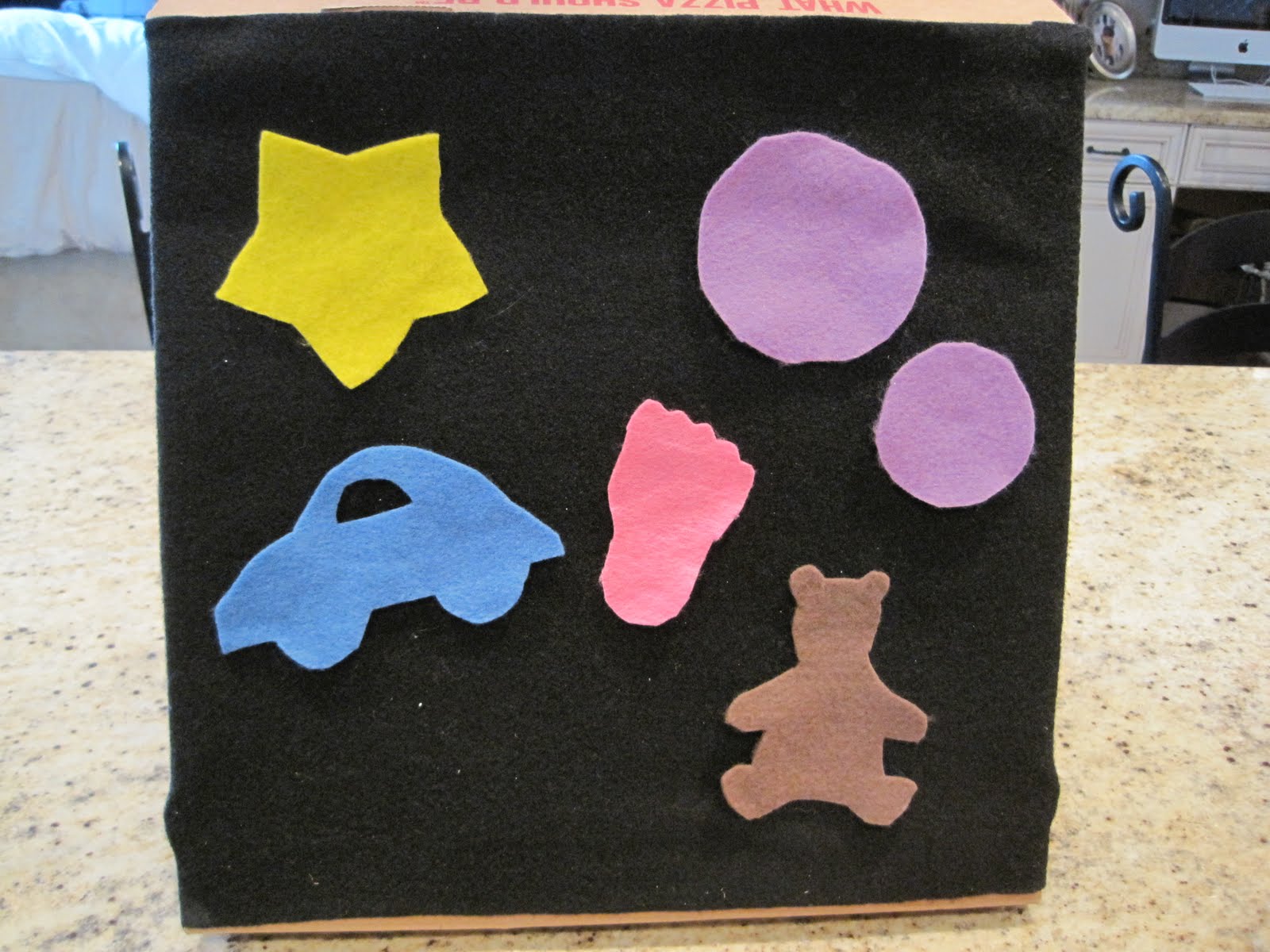 The Many Layers of Me Homemade felt board