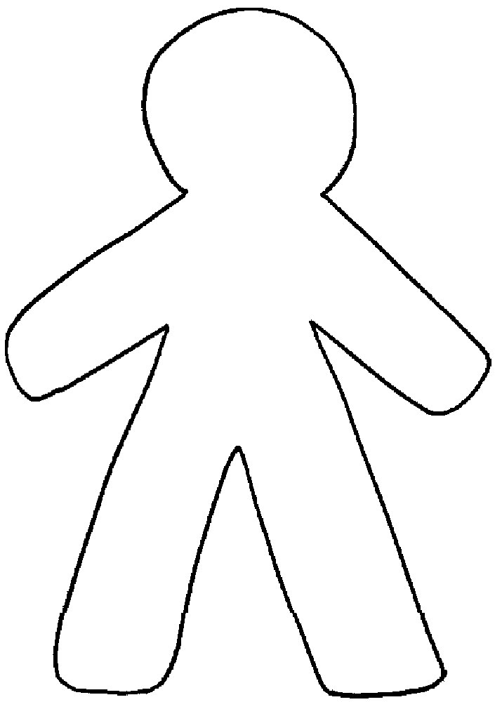 Outline Of A Female Body Template