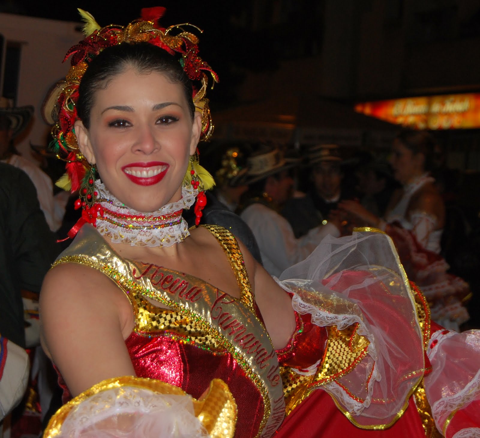Fotografías de un Aficionado Reina del Carnaval de Barranquilla en