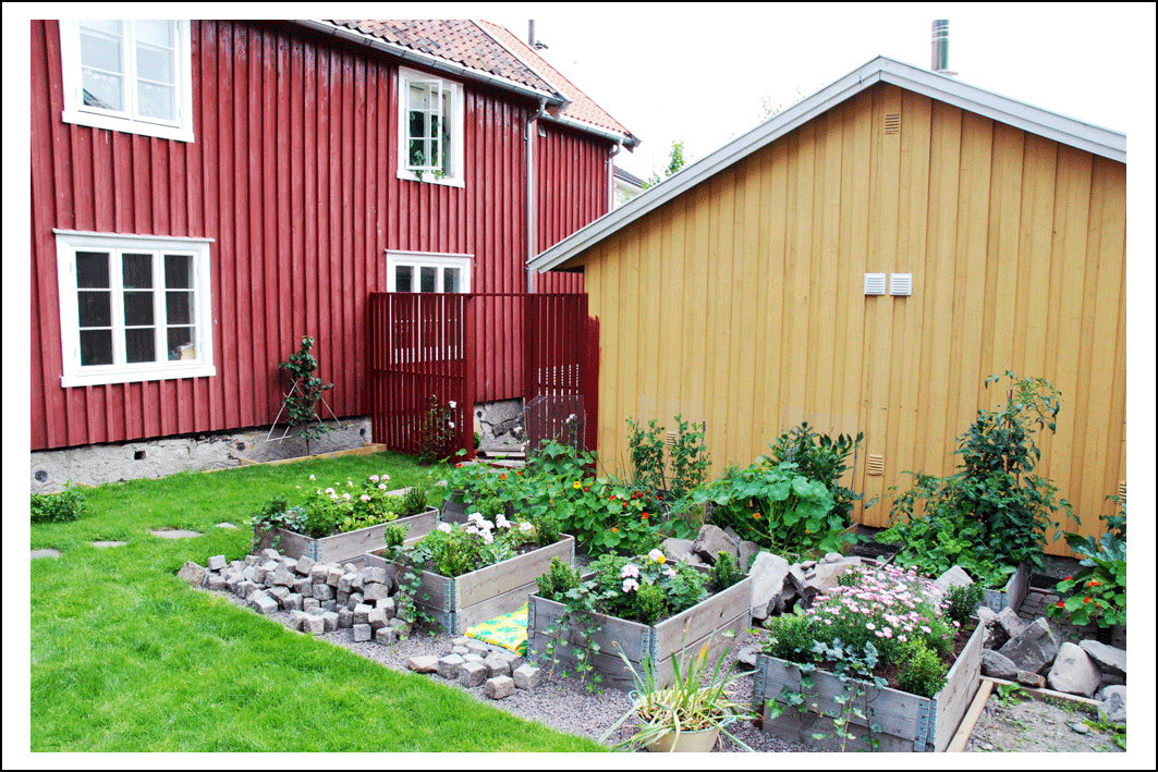 Livet i fattighuset: et nytt rom i hagen