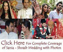Sania-Shoaib Wedding News & Pics