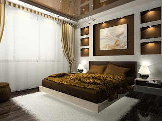 Bedroom Design Brown Color