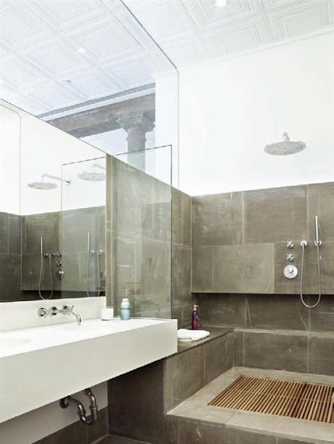 Spacious Concep Design Interior by Slade Architecture Bathroom Living Room