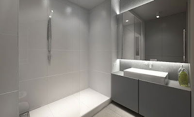 small bathroom interior