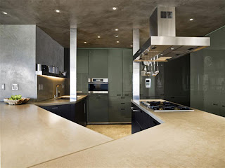 Contemporary House Interior Kitchen