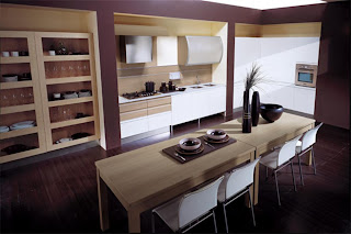 Maple beautiful wooden kitchen