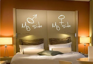 Bedroom Design with Wall Graphics Wall graphics by dbaires ensures that you never get bored with your room decor by dbaires