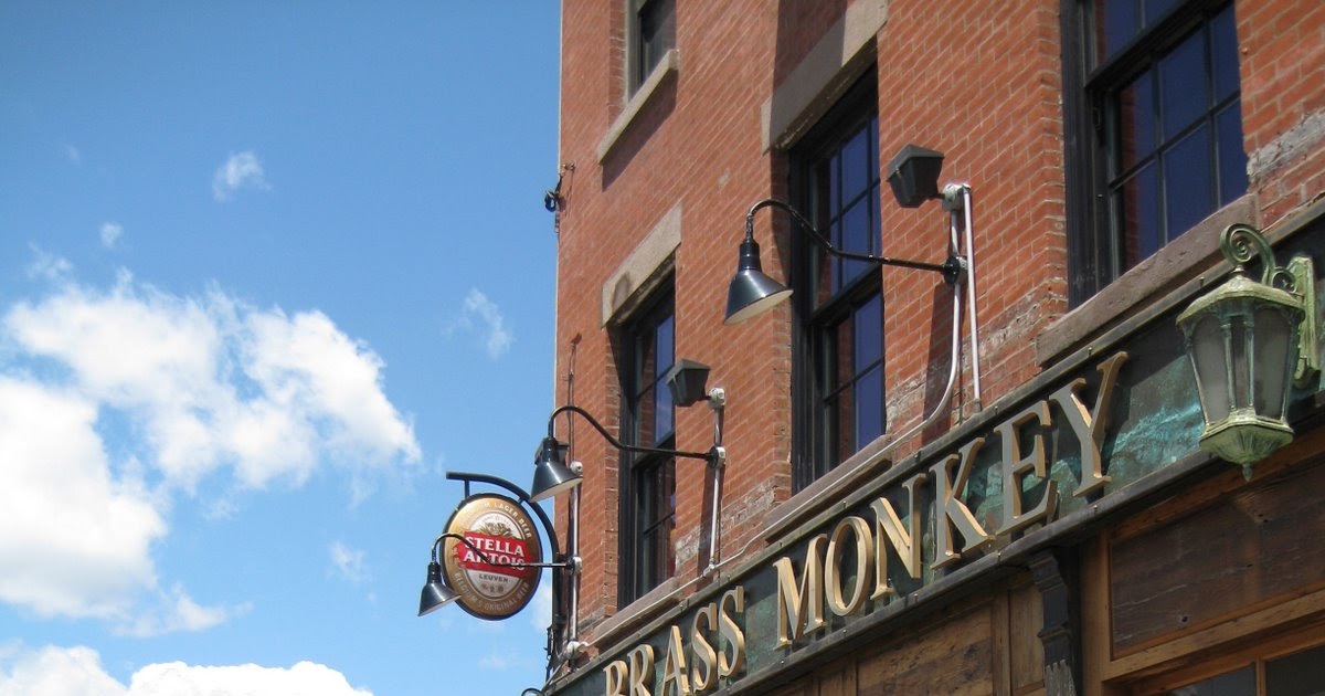 To live and eat in NYC Drink Brass Monkey