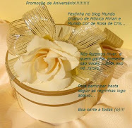 Promoção Aniversário Blogs da Cris e Monica Mirian