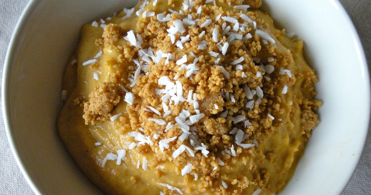 SketchFree Eating Pumpkin Pie Pudding (Vegan, GF)