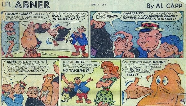 Growing Up In The South..,: Li'l Abner Comic Strips