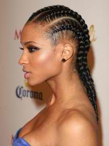Cornrow Celebrity Hairstyles Creating A Cornrow Braid Hairstyle