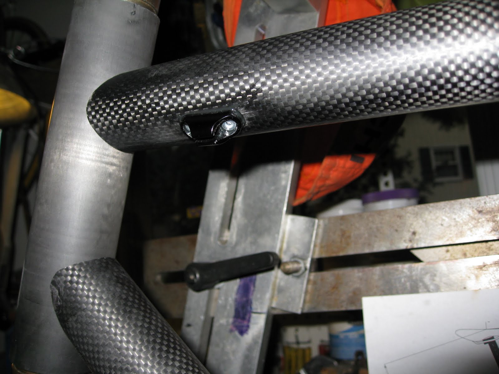 Hand Made Bicycle Building Working on Details Cont'd