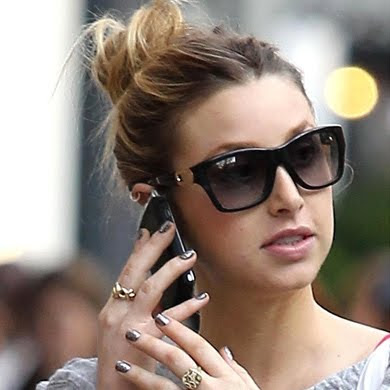 whitney port hair up. Whitney Port taking it from