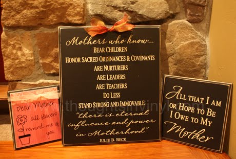 Lds mothers day craft