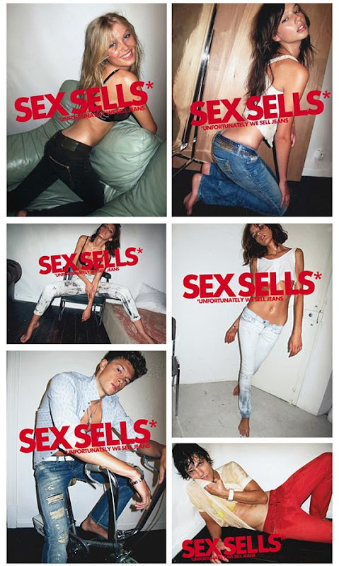 propaganda diesel sexo vende jeans