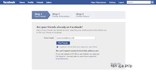 langkah membuat facebook