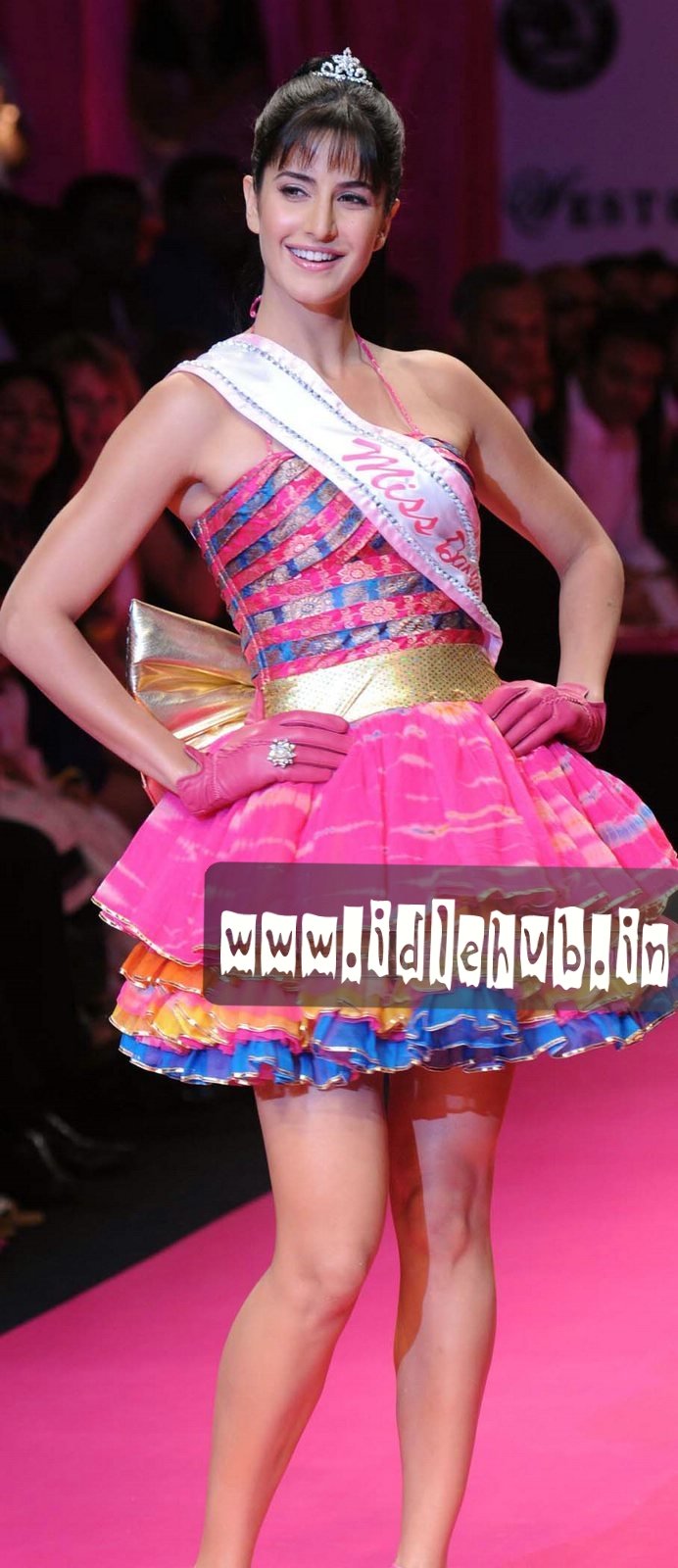Katrina Kaif as Barbie Doll at Lakme Fashion Week