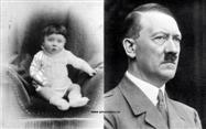 Adolf Hitler Child Photo Rear One