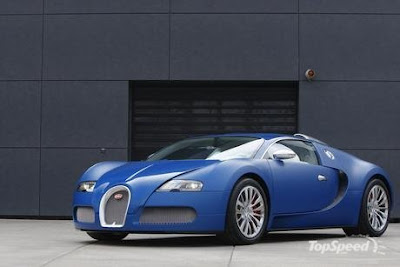 Bugatti Veyron Bleu Centenaire 2010