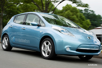 Nissan LEAF Electric Car 