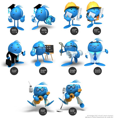 identity mascot for AIS.