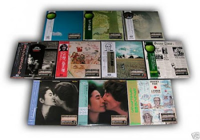 John Lennon re-released CD's from Japan