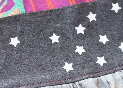 Scrapbook Punch to Fabric Stencil via lilblueboo.com Scrapbook Punch to Fabric Stencil via lilblueboo.com