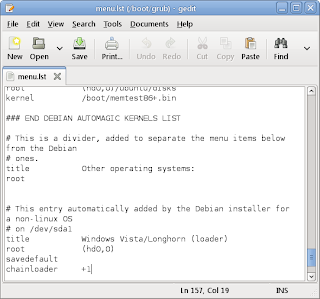 Edit Linux Boot Menu Edit Linux Boot Menu