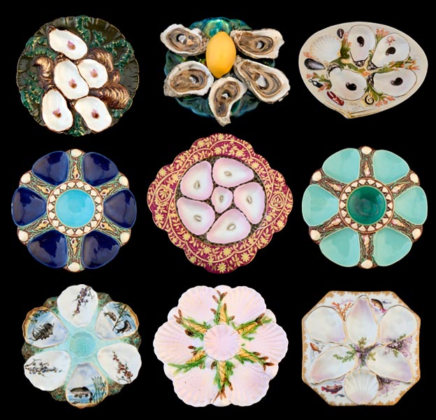 John Collier's Oyster Plates
