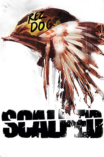 scalped person