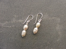 Fresh Water Hand-wrapped Pearl Earrings