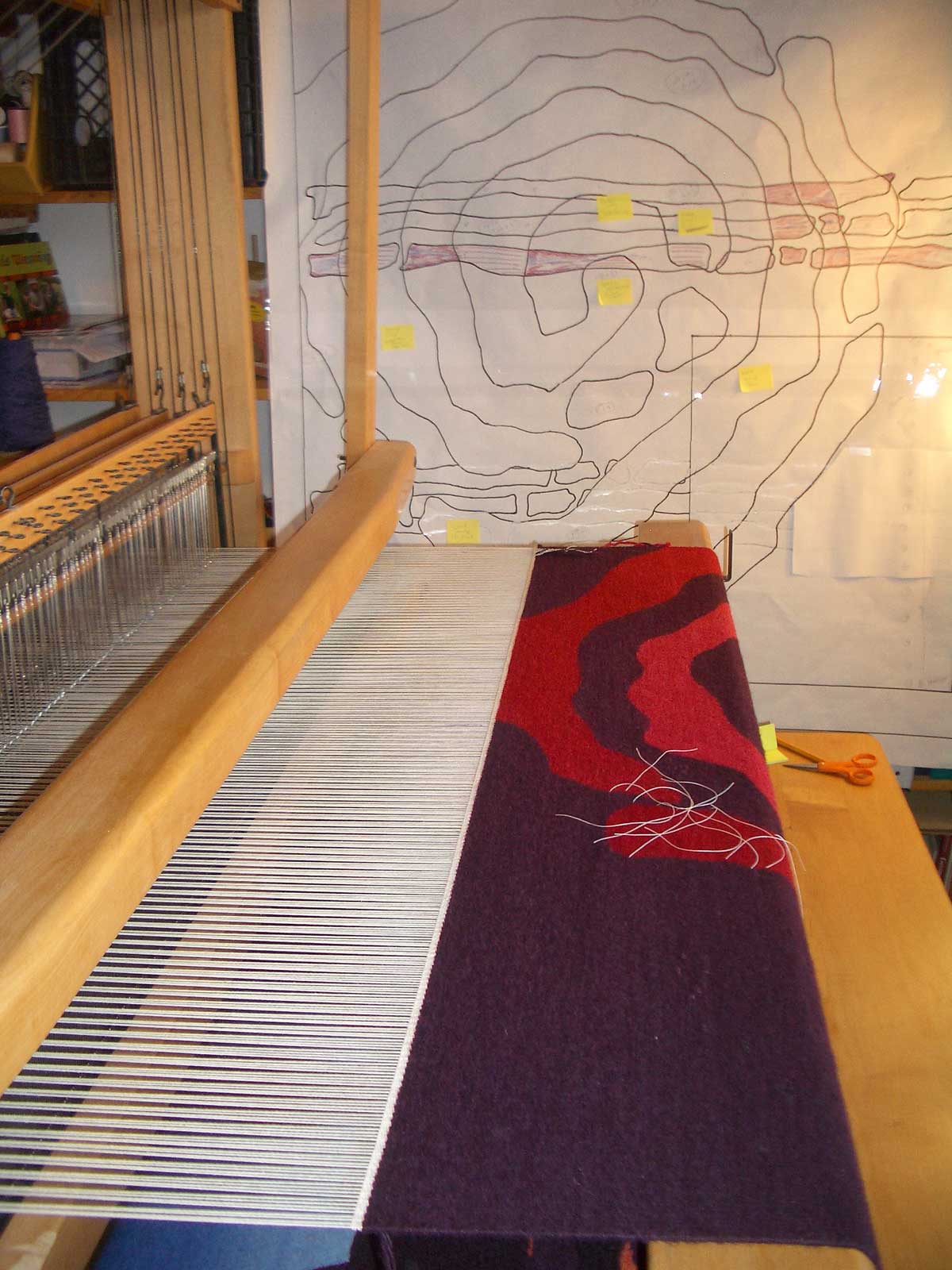 Rebecca Mezoff, Tapestry Artist Tapestry cartoons