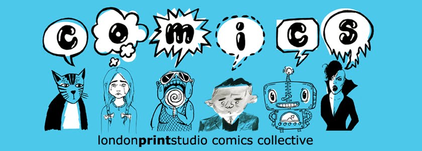 London Print Studio Comics Collective logo