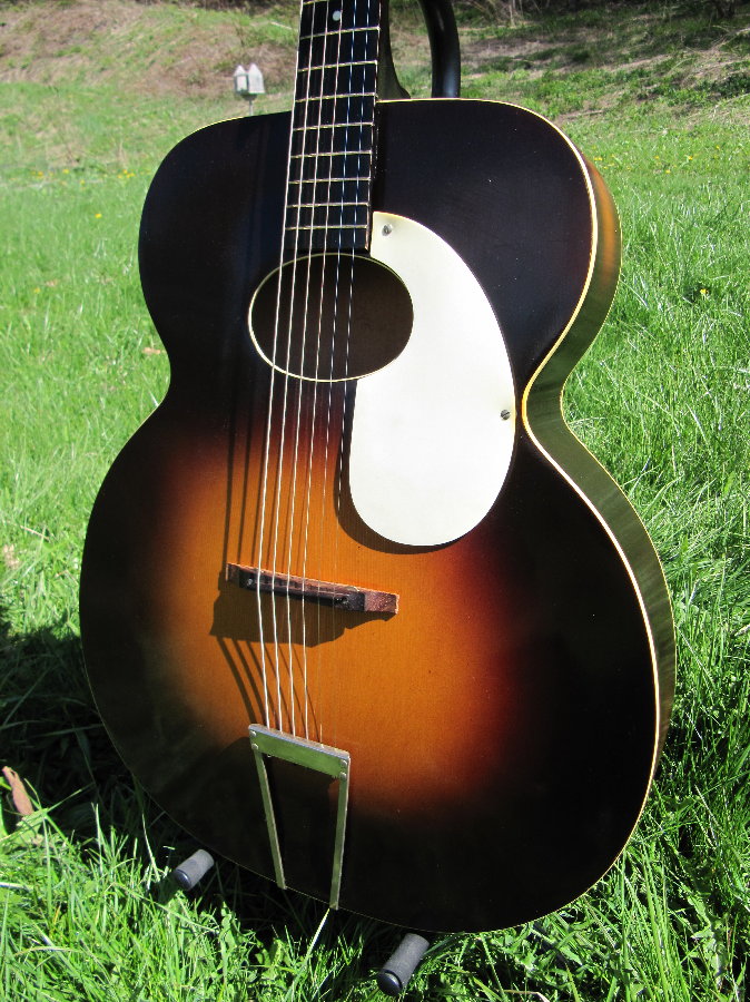 Jake Wildwood c.1940 Kay "Lyra" 17" Round Hole Archtop Guitar
